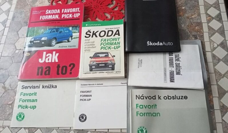 1992  Hatchback Škoda Favorit full